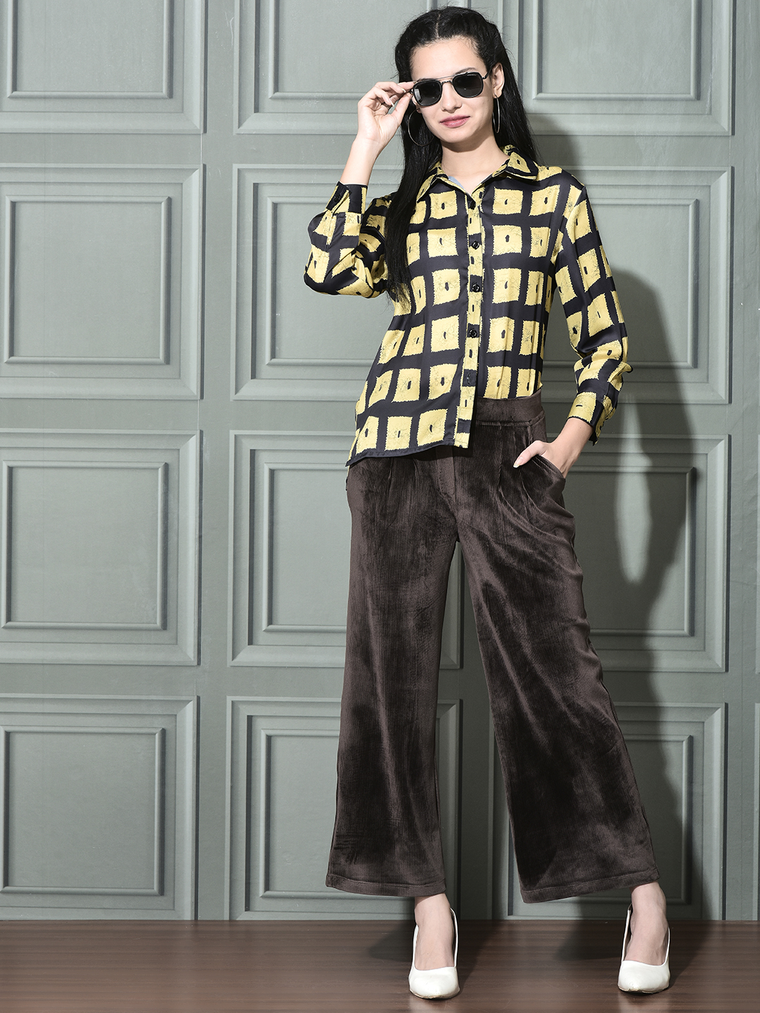 Yellow & Black Print colour